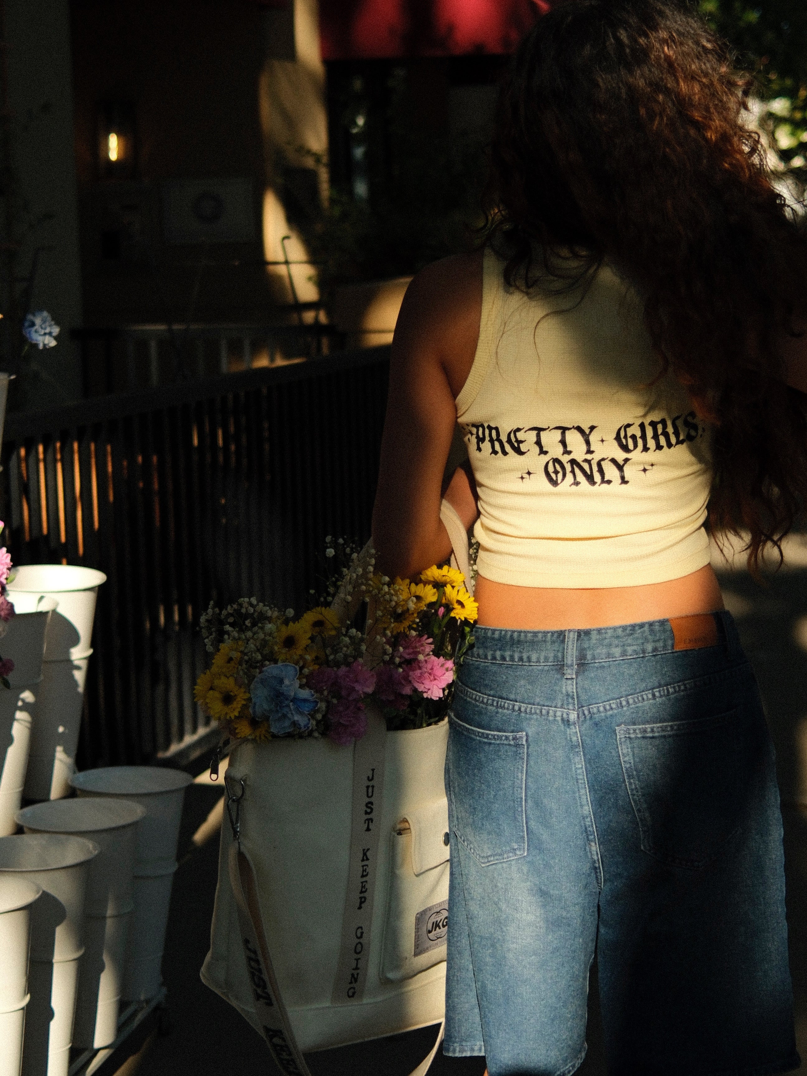 Pretty girls only tank
